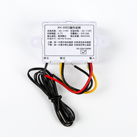 Controlador de Temperatura Digital XH-W3001 AC110-220V 1500W, Termostato con Microcomputadora y Cable de 1M