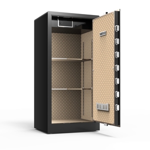 Onnais lớn tất cả các thép chống trộm cơ khí mật khẩu an toàn với chìa khóa khóa Khóa nhập ký gửi hộp cho nhà hoặc khách sạn sử dụng - Product Image 1