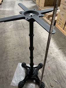 Lifepurturs אבקה מצופה 1080 מ "מ גובה בציר שולחן ביסטרו ברזל יצוק - Product Image 6