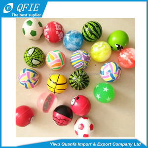 Hot Selling Soft 32mm Custom Printed Bouncy <b>Ball</b> <b>Toy</b> for Gashapon Vending Machine - Product Image 3
