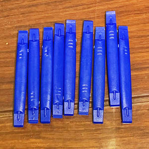 Outils de réparation de téléphones portables, jeu de barres de levier en plastique pour l'ouverture et le démontage d'écrans, outils triangulaires à tête plate - Product Image 4