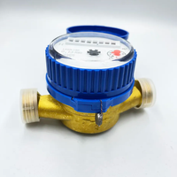 Transmission magnétique de classe B Faible perte de charge et débitmètre de haute qualité Débitmètre d'eau de type sec à jet unique