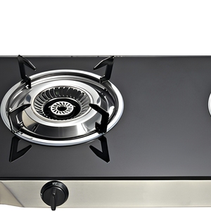 Edelstahl 2-Brenner Tragbarer Gasherd mit Gehärtetem Glas, Batteriebetrieben für Outdoor & Haushalt - Product Image 6