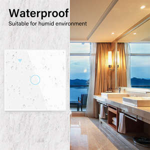 Para Tuya Smart Home Wall Touch <span class=keywords><strong>Switch</strong></span> <span class=keywords><strong>WIFI</strong></span> & Zigbee Control remoto inalámbrico <span class=keywords><strong>con</strong></span> panel de vidrio 10A Max. Aplicación actual Smart Life y Voice <span class=keywords><strong>Con</strong></span> - Product Image 3