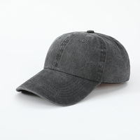 Gorra de Béisbol Vintage de 6 Paneles de Algodón Lavado con Logotipo Bordado Personalizado