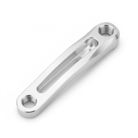 Bras de manivelle de vélo en aluminium 6061 anodisé, pièces de fraisage CNC de précision, usinage CNC personnalisé