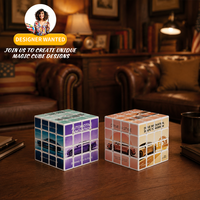 Cube Magique 4x4 Personnalisé OEM ODM avec Impression UV en Plastique ABS – Puzzle Promotionnel pour l'Industrie Automobile, Cadeau en Gros