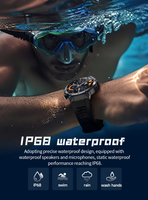 Reloj Inteligente con Monitor de Actividad Física Más Vendido, 100 Modos Deportivos, Sistema Android e iOS, Resistente al Agua, Frecuencia Cardíaca, Linterna, Multifunción