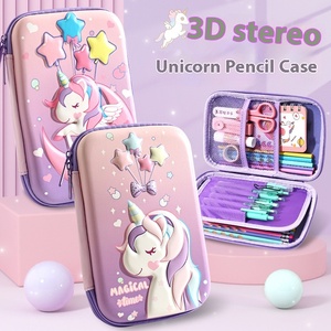 Astuccio 3D Unigear <span class=keywords><strong>per</strong></span> la scuola, astuccio personalizzato estetico a forma di cavallo cartone animato <span class=keywords><strong>per</strong></span> <span class=keywords><strong>bambine</strong></span> e bambini - Product Image 4