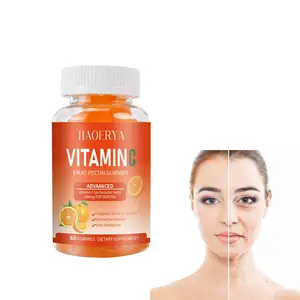 Suplemen makanan kesehatan Gummy meningkatkan kekebalan Anti Penuaan suplemen Vitamin C