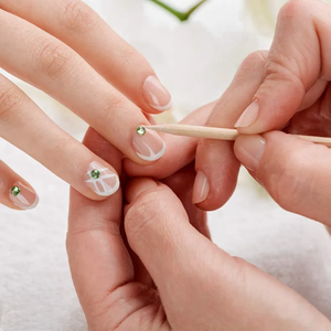 X bâtonnets à ongles en bois Orange, vente en gros, 100 pièces, multifonctionnel, poussoir à cuticules, manucure, pédicure, outil d'<span class=keywords><strong>art</strong></span> des ongles - Product Image 3