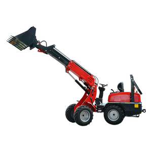 Chargeur sur pneus multifonctionnel CE EPA Euro 5, chargeur frontal, chargeur sur pneus pour travaux de jardinage, travaux de construction, opérations agricoles - Product Image 4