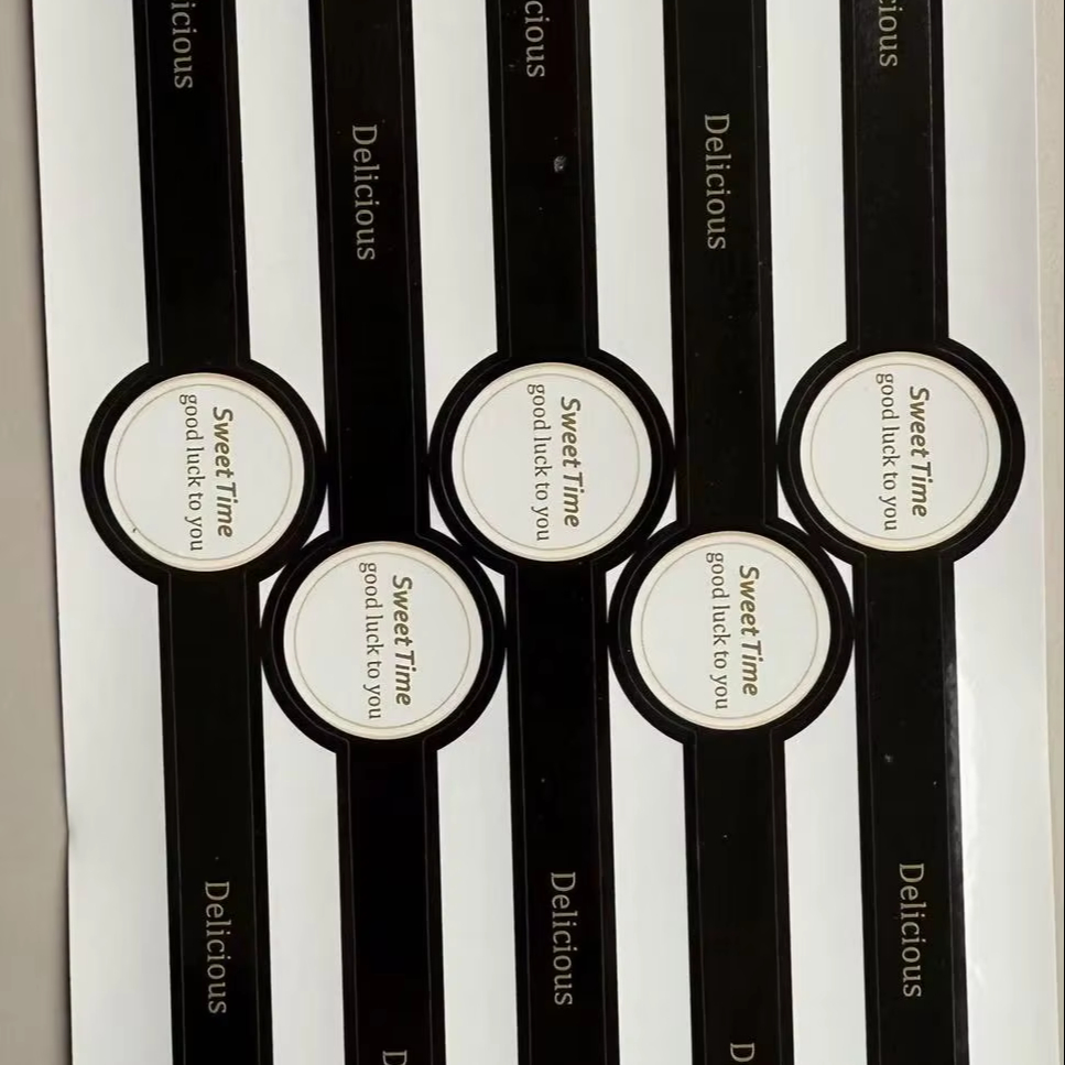 Durable Eco-Friendly Paper Adhesive Sticker Labels with Strong Stickiness for Packaging and Various Uses