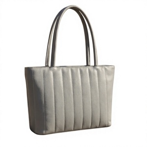 Pochette pour femme en cuir de vachette véritable vert, double sangle, fermeture éclair, imperméable, durable, écologique, légère, pour soirée - Product Image 6
