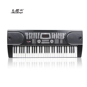 Chất lượng cao 12 bài hát demo organ điện tử 61 phím với màn hình LED MK-2089 bàn phím điện