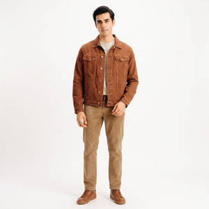 <b>Denim</b> <b>Jacket</b> Flap Pockets Button Decoration Vintage-Casual Style Washed Technics Autumn <b>jacket</b> for <b>men</b> - Product Image 1