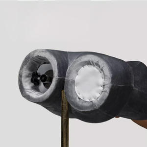 Luxe Suède Vrouwelijke Half Lichaam Mannequin Met Houten Armen En Gouden Statief Basis, Aangepaste Kleur Voor Jurk & Cheongsam Display - Product Image 5