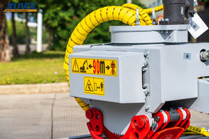 Xuvol Grapple Saw 50W Rotatory Hydraulic Log Grapple Saw Suitable to 1.5-3 Tons Excavator Wood <b>Cutter</b> <b>Branches</b> Pruner - Product Image 3