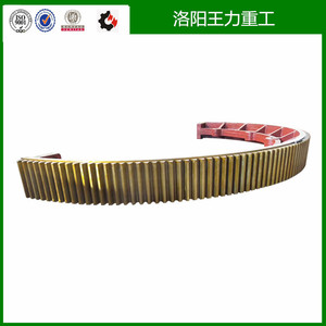 Anillo de engranaje grande de acero fundido para horno rotatorio, anillo de conexión de placa de resorte, categoría de producto: engranajes. - Product Image 3