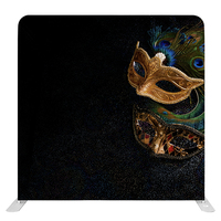 Support d'affichage portable haute rigidité, toile de fond en tissu imprimée sur mesure, stand commercial, décoration visuelle intérieure résidentielle