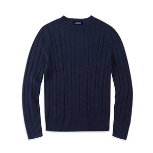 Maglione da <span class=keywords><strong>uomo</strong></span> in lana Ralph Old Money Casual con Logo personalizzato - Product Image 4