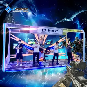 Máquina <span class=keywords><strong>de</strong></span> Juego <span class=keywords><strong>de</strong></span> <span class=keywords><strong>Realidad</strong></span> Virtual para 4 Jugadores, Tipo Boxeo, Operada con Monedas, para Parques <span class=keywords><strong>de</strong></span> <span class=keywords><strong>Realidad</strong></span> Virtual, con Tiro con Arco, Música y Baile - Product Image 3