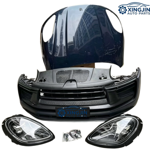 Per Porsche <span class=keywords><strong>Macan</strong></span>: Paraurti Completo con Griglia, Staffa Radiatore, Ventola, Sensore di Parcheggio, Fari LED, Componenti Anteriori, Componenti Carrozzeria - Product Image 6