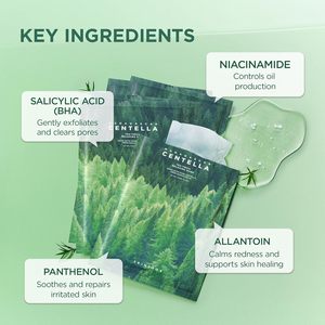   Masque relaxant au thé et à la Centella de <span class=keywords><strong>Madagascar</strong></span>, masque pour le visage, soin de la peau pour les peaux grasses et sujettes aux imperfections, soin de la peau coréen en stock - Product Image 5