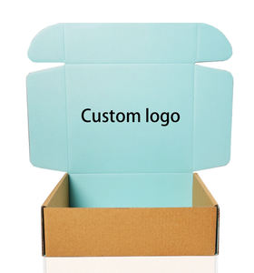 Petites boîtes d'expédition <span class=keywords><strong>noir</strong></span> brillant avec logo personnalisé Boîte d'emballage en carton pour <span class=keywords><strong>robe</strong></span> - Product Image 5