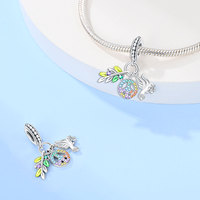 Joyería para Mujer, Accesorios de Joyería DIY, Pulsera Árbol de la Vida, Sol, Mundo, Paz, Paloma, Piedra Natural, Estilo Punk, Plata 925, Transfronterizo