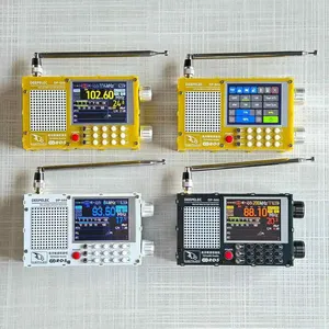 Radio de Plástico DP-666 TEF6686 de Alta Sensibilidad, Banda Completa FM AM/LW/MW/SW ESP32 RDS, Pantalla LCD IPS de 28 Pulgadas DEEPELEC - Product Image 3