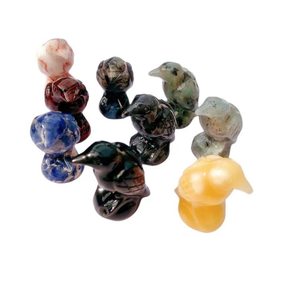 Gran oferta de bricolaje, piedras preciosas naturales, artesanías de cuarzo talladas a mano, cristal de sodalita azul, <span class=keywords><strong>cuervo</strong></span> <span class=keywords><strong>y</strong></span> Calaveras - Product Image 4