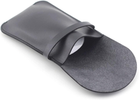 Étui pour souris en cuir PU, étui portable pour souris sans fil, pochette de protection, sac de rangement pour accessoires informatiques