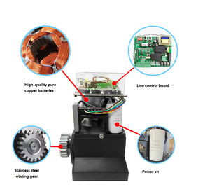 FUBEI Moteur DC magnétique à couple élevé pour ouvre-<span class=keywords><strong>porte</strong></span> coulissante 800KG 370W <span class=keywords><strong>avec</strong></span> <span class=keywords><strong>panneau</strong></span> <span class=keywords><strong>solaire</strong></span> et batterie - Product Image 6