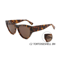 2027 Neue Vintage Mode Unisex Polarisierte Sonnenbrille Schildpatt-Acetat Katzenaugen-Design Leichtgewichtig Langlebig Komfortabel