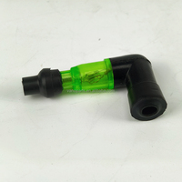 Pièces de moteur d'allumage WANOU, capuchon de bougie d'allumage pour moto avec lumière LED