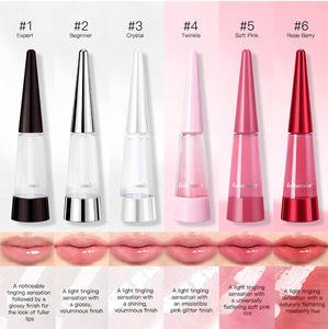 Set de Maquillaje de Belleza, Lápiz Labial Mate de Larga Duración, Brillo Labial, Tinte Labial Iluminador, Aceite Labial Brillante con Efecto Perla para <span class=keywords><strong>Labios</strong></span> Voluminosos - Product Image 6
