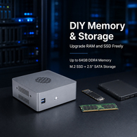 Mini Computadora de Escritorio Q70600G6, CPU Intel Core I3 I5 I7 de 6ª, 7ª, 8ª y 9ª Generación, 6 Puertos LAN Gigabit Intel I210-AT, Firewall, Mini PC
