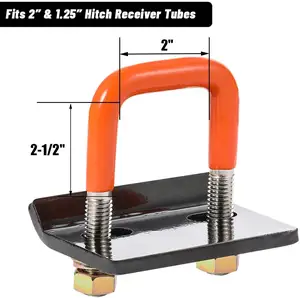 RTS Penstabil Antiderak, Penstabil Kunci Lapis Karet, Pengencang Klem Hitch dengan Kunci Pas untuk Mobil