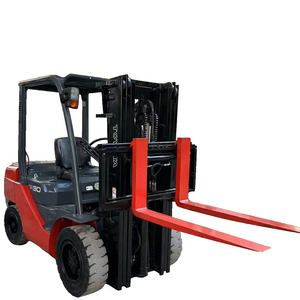 Second <b>Hand</b> Toyota Diesel for FD30 <b>Mini</b> Forklift 3t 4300KG Solid Tire Low Price in Stock - Product Image 1