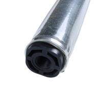 Diffuseur à bulles tubulaire en TPU pour équipement de traitement des eaux usées industrielles, aérateur 500L/heure, filtration