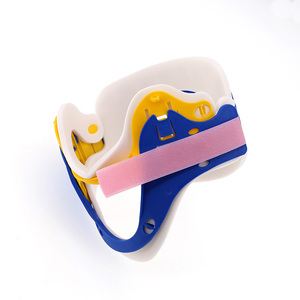 Collier de traction réglable en usine avec tissu respirant confortable pour le soutien des blessures au cou et la rééducation – Attelle cervicale - Product Image 1