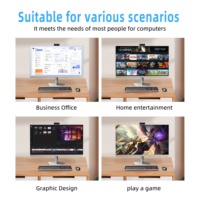 PC Todo en Uno Empresarial de 23.8" FHD IPS Directo de Fábrica, Intel I7-12700/i5-12400 12.ª Gen., 16GB DDR4, 512GB NVMe SSD, Logotipo OEM, MOQ 2, Windows 11 Pro