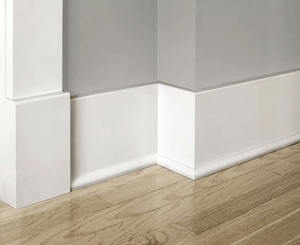 Phổ biến Trắng primed MDF tường góc góc đúc Ốp chân tường khuôn với các loại khác nhau Ốp chân tường ván chân tường - Product Image 5