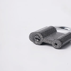 Vente en gros de cadenas de haute qualité OEM <span class=keywords><strong>ODM</strong></span>, cadenas solide, vente chaude en Russie, cadenas noir, 3 clés, étanche, antivol - Product Image 6