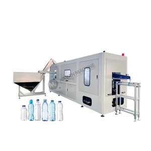 Machine de soufflage de bouteilles d'eau minérale entièrement automatique à grande vitesse à 8 cavités pour une utilisation en usine