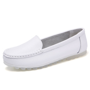 Nursing shoes all white leather Clearance