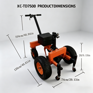Déplaceur de <span class=keywords><strong>remorque</strong></span> motorisé 7500 lb, capacité 3 tonnes, chariot électrique pour <span class=keywords><strong>bateau</strong></span> avec boule d'attelage réglable de 2 pouces pour transport lourd - Product Image 5