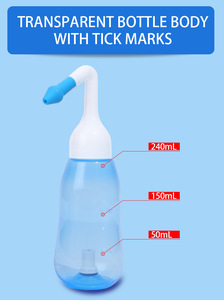 Botella de Irrigación Nasal de 300 ml <span class=keywords><strong>para</strong></span> Lavado de Senos Nasales, Limpiador Nasal con Dos Boquillas, Venta al Por Mayor - Product Image 4