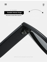 Lunettes de soleil unisexes œil-de-chat de marque OEM en gros avec protection UV400, monture en métal et PC, nouveau design tête de léopard pour le street style